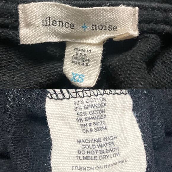 Urban Outfitters Short Sleeved Sweatshirt Top Color Block Dolman Sleeves XS - Picture 9 of 14